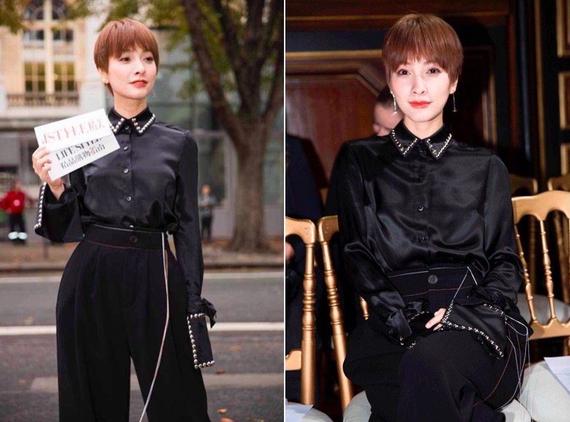 蹭时装周通稿,明星蹭秀时装周