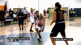 背后运球教学新手小学生,实战背后运球过人教学