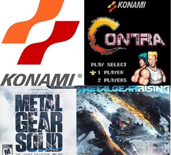 这些上古时代就存在的游戏厂商：任天堂、科乐美、世嘉等