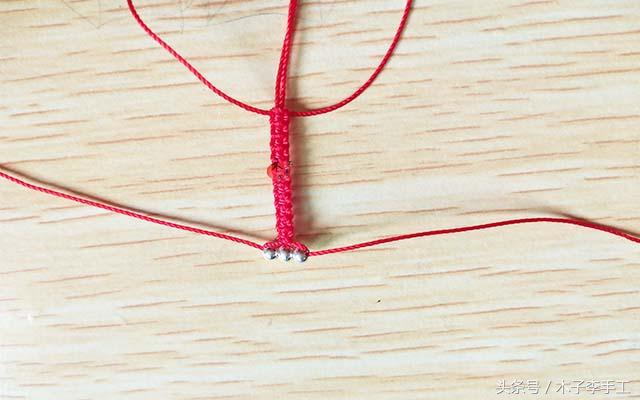 黄金蝴蝶结戒指编绳最新款式,小米珠蝴蝶结戒指串珠教程