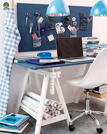 用旧牛仔裤做好看的挂墙收纳袋,旧牛仔裤改造车载收纳袋