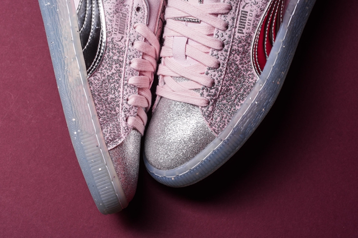 puma粉色和紫色运动套装,2018puma秋冬女子系列产品发布