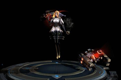 王者荣耀新英雄上线：操纵机械傀儡的女王这个女英雄真的很高冷