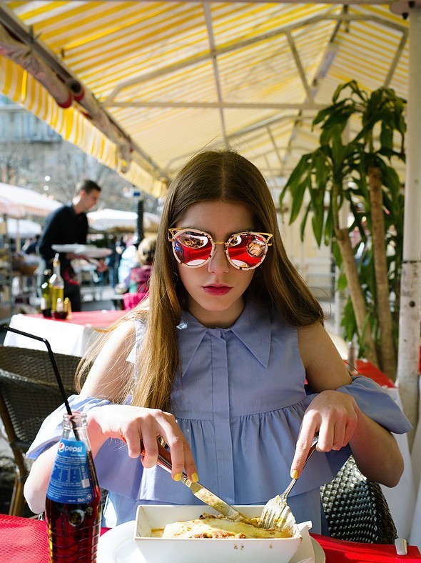 造吗？你和爱豆的距离，只差一副太阳镜~