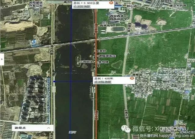 西安灞河钓鱼钓点,灞河路亚白条的钓点