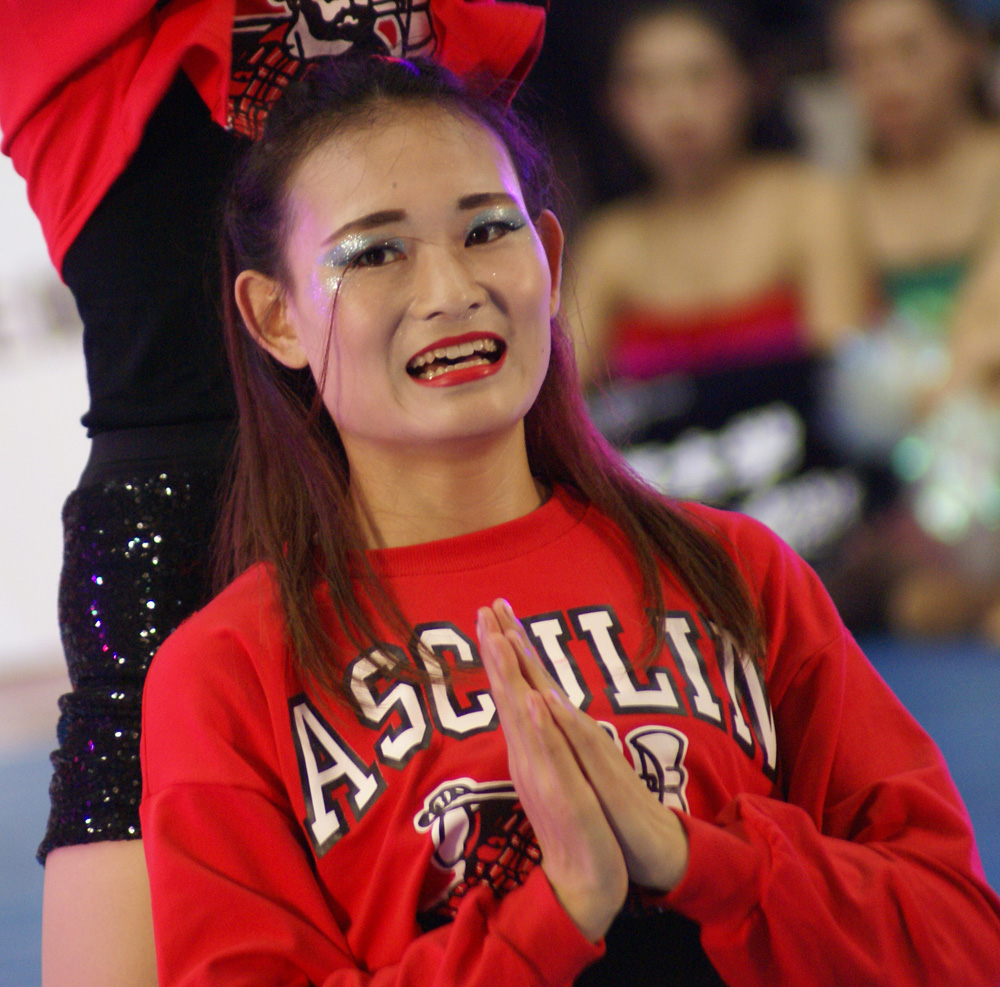 实拍中国大学生五人制足球联赛南大区上的50位美女