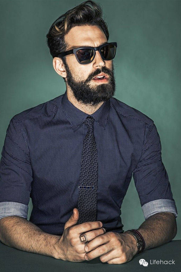 长袖衬衫怎么卷袖子好看,男士衬衫怎么卷袖子