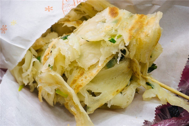 吃货必吃推荐,台北温州街葱油饼