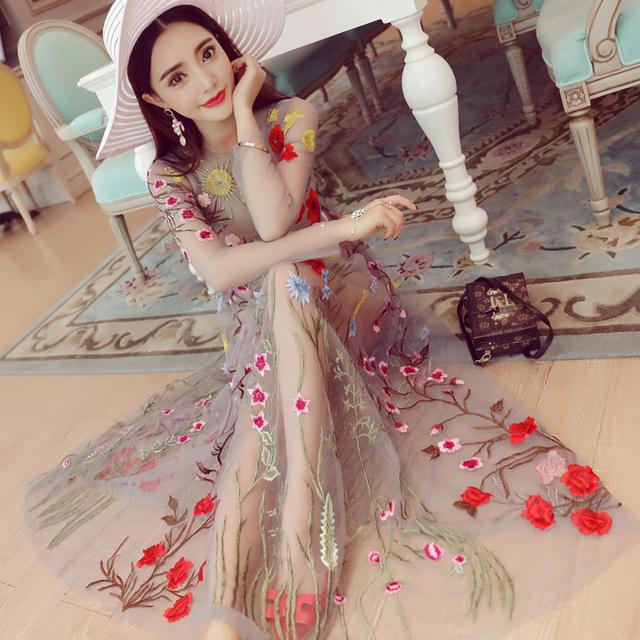 朦胧透视裙，最IN性感新体验