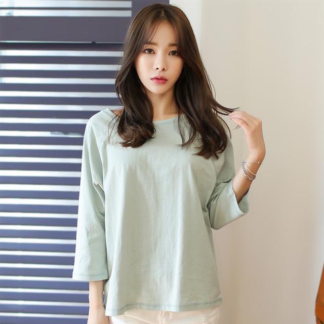 清爽到极致的t恤,大码洋气t恤厚