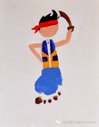 创意无限|手掌和脚丫也能是作画工具?