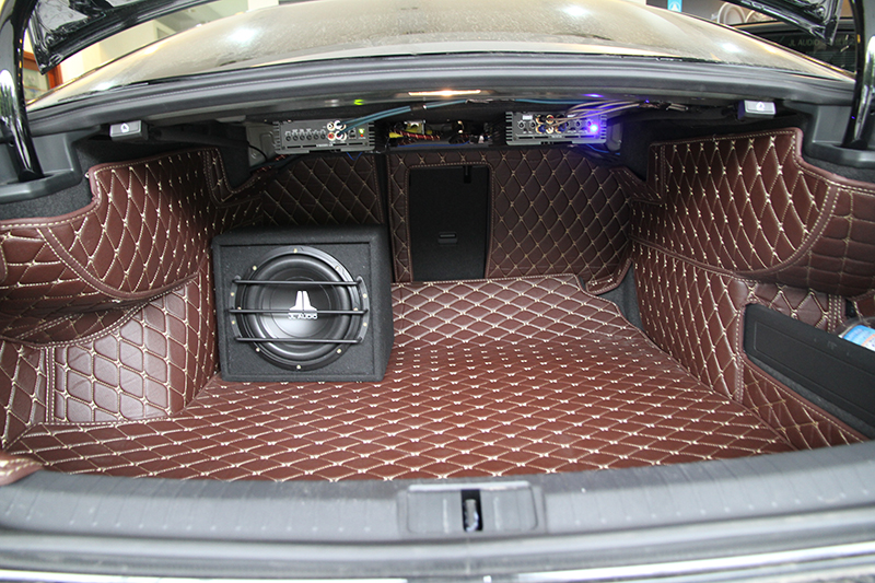 大众迈腾专用低音炮,迈腾升级美国捷力音响