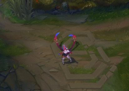 腥红之月伊芙琳皮肤原画,血月皮肤推荐