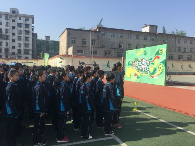 青少年校园足球比赛开幕,青少年足球活动回顾