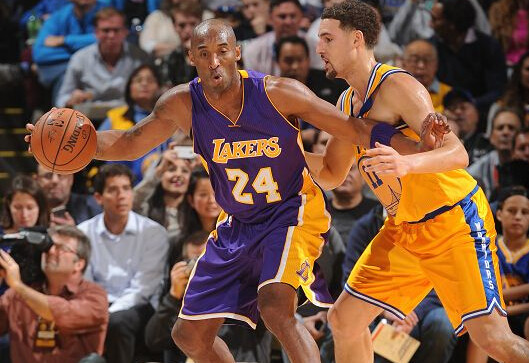 实况直播大脑洞！假如换成同年龄科比，骑士打勇士会是怎样！