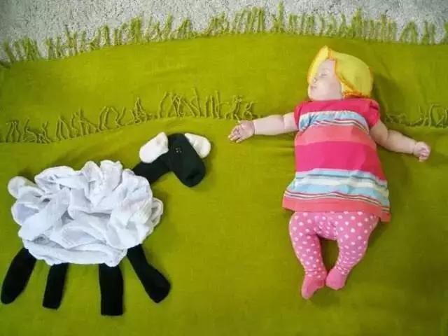 萌宝宝的超萌创意照,小宝宝萌照图集