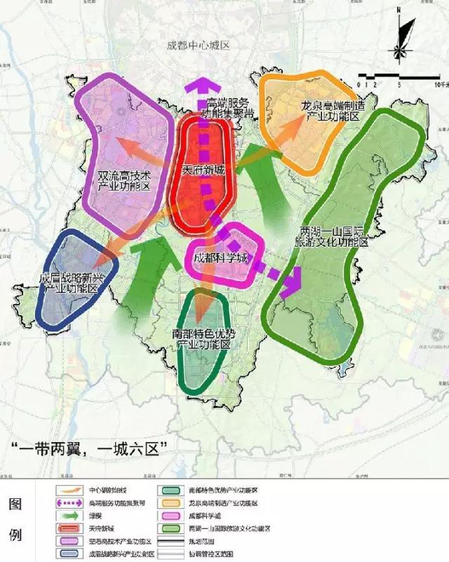 成都天府新区与老成都不一样,成都向上新城