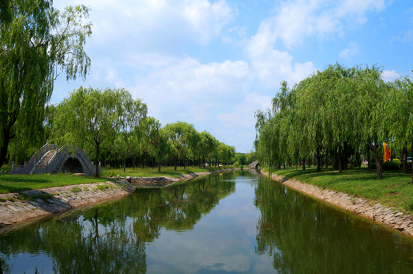 聊城水城之眼风景图片,美丽的江北水城聊城图片