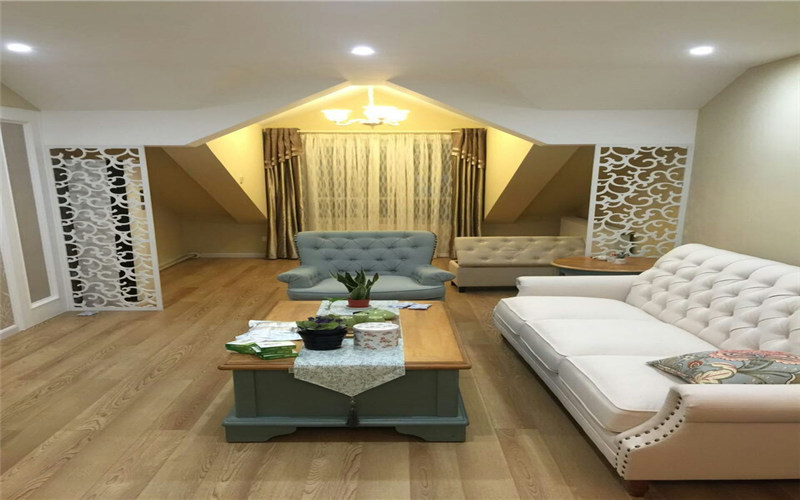 127平四室一厅美式装修,洋房99平方3室2厅2卫美式装修风