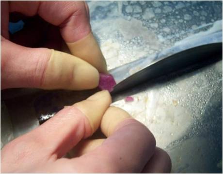 打磨抛光红宝石,红宝石原石打磨抛光教程