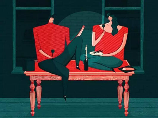 各种风格插画设计,偏设计风格的插画