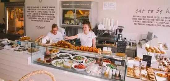 餐厅+商店伦敦DaylesfordOrganic高端有机