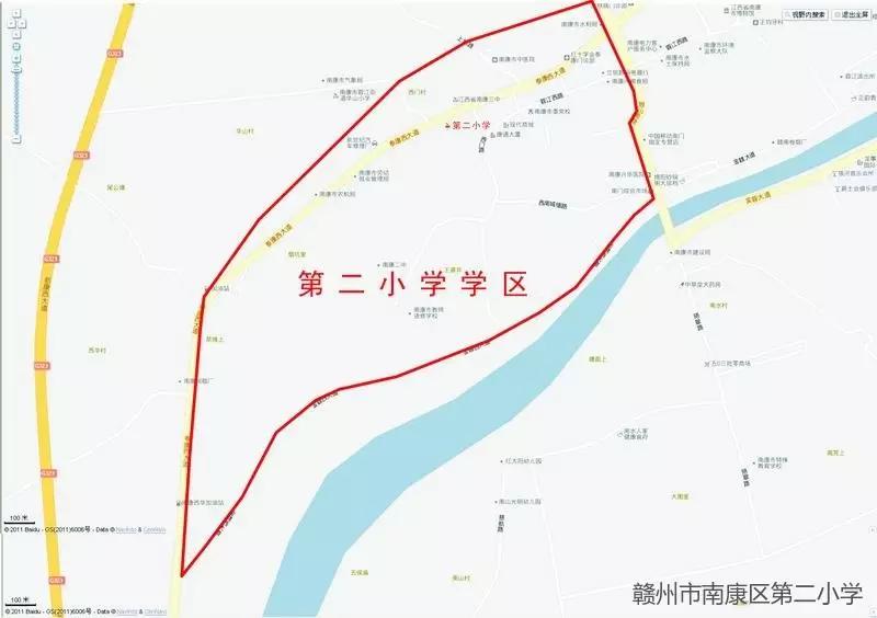 南康区东山新区恒大江湾配套学区,南康小学学区划分