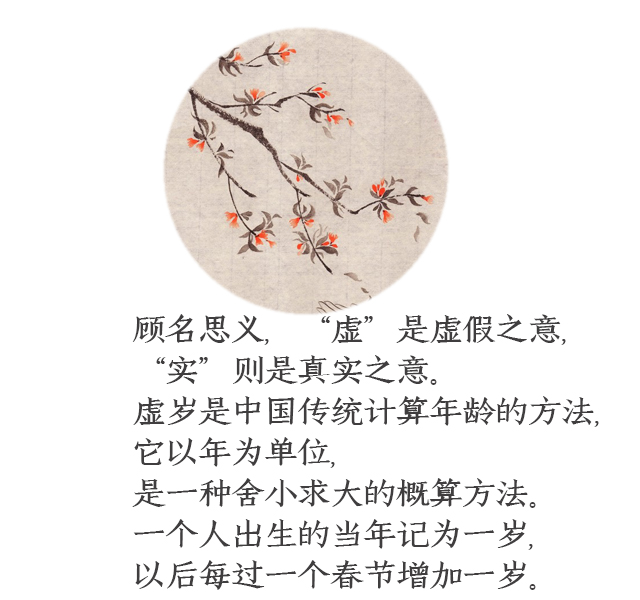 为什么有虚岁,为什么有虚岁实岁