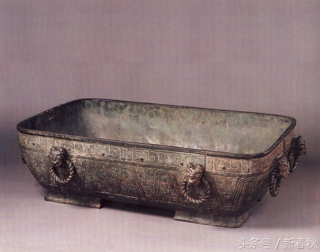 青铜器虢季子白盘,国宝级白盘