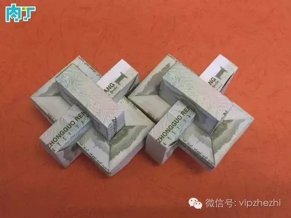 纸币鲁班锁的做法,小朋友都能做的折纸鲁班锁
