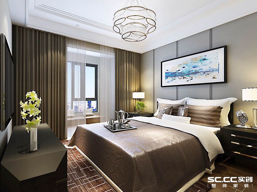 北京二手房翻新-海棠湾89平简约而不简单装修