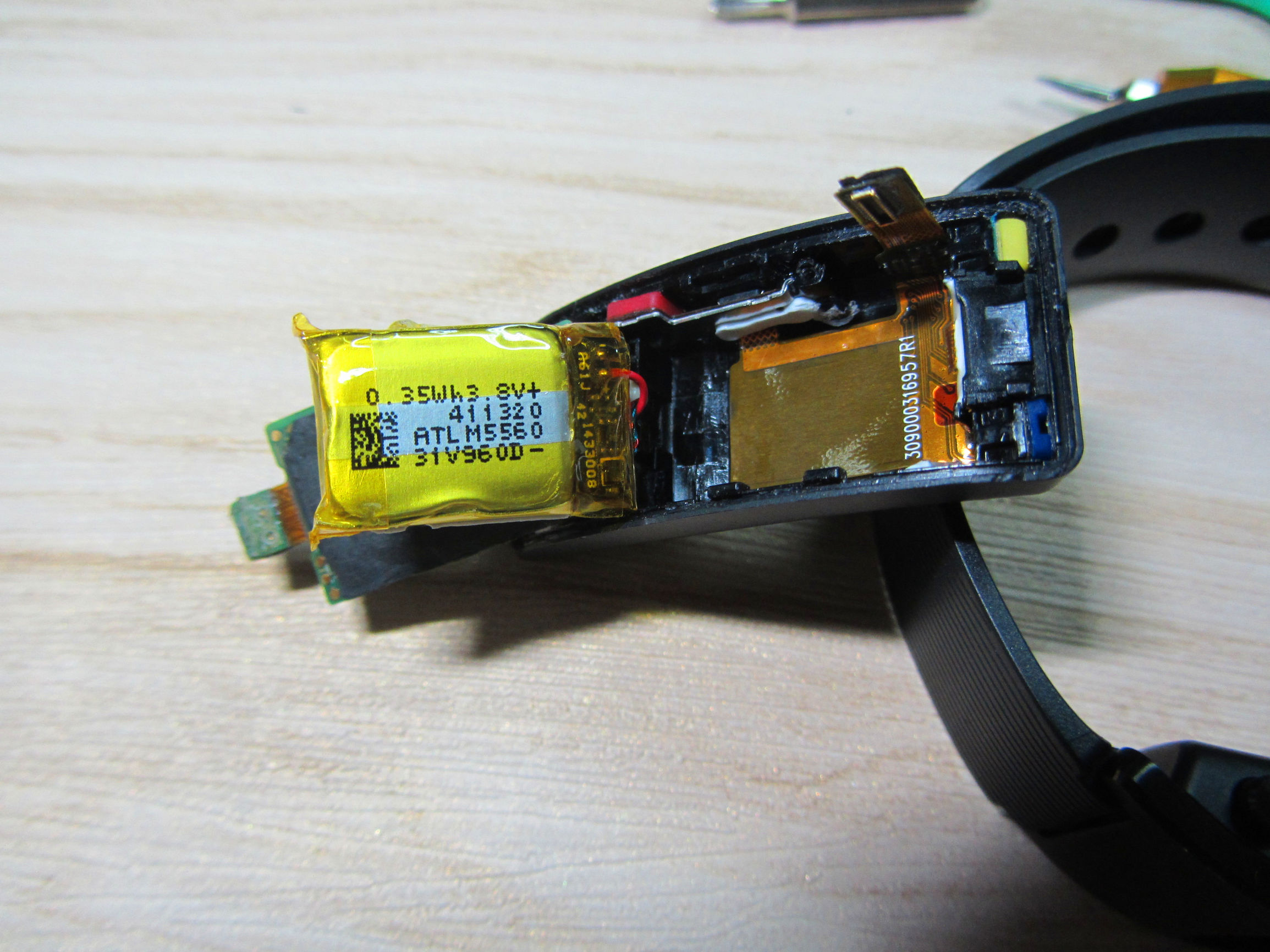 华为b3手环拆解视频,华为b3手环拆机教程