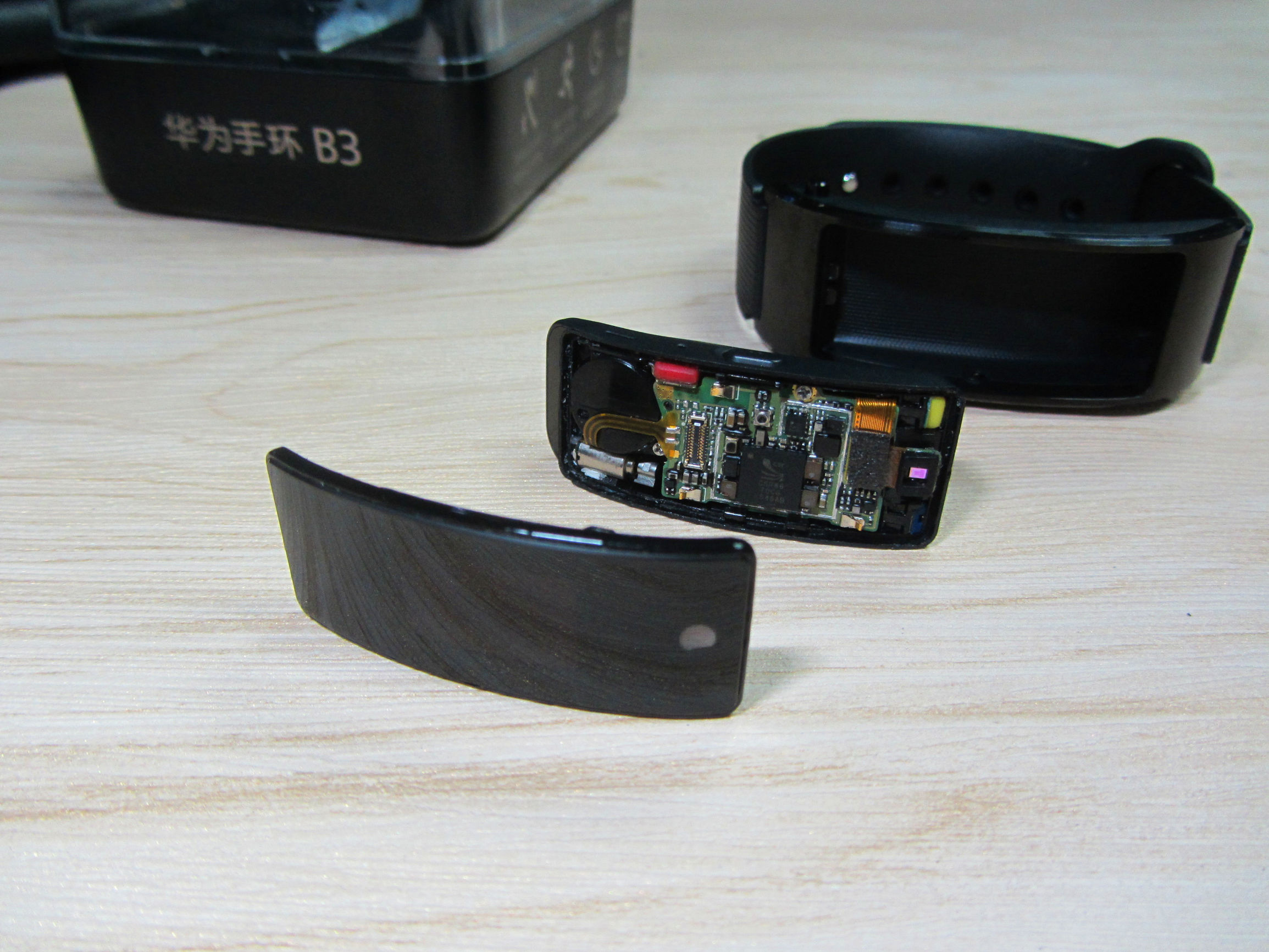 华为b3手环拆解视频,华为b3手环拆机教程