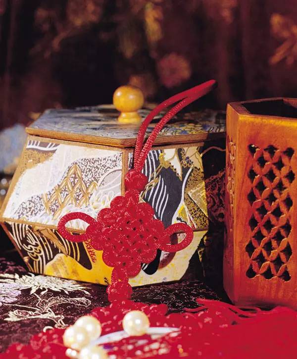 吉祥如意福字中国结挂件,吉祥如意前程似锦中国结