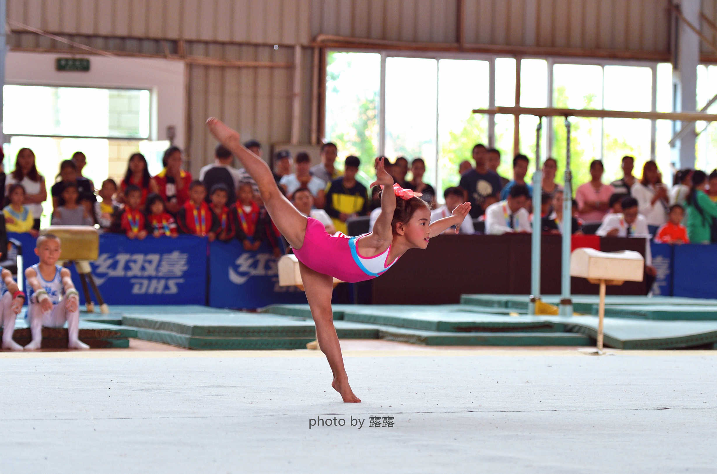 芒市体操队在省青运会上勇夺三冠