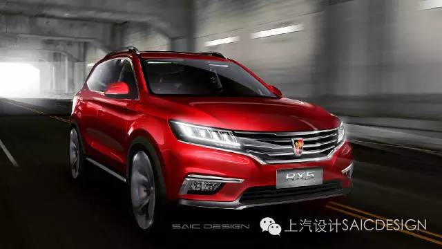 荣威2016rx5互联网自动版,荣威全新rx5模型