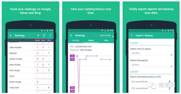越域攻略适用搜索引擎优化的6个免费App
