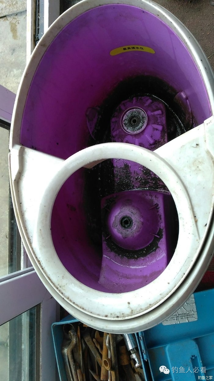 拖把桶改装钓箱,拖把桶改钓箱