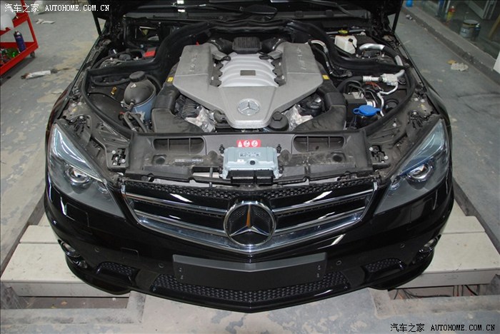 全记录怪兽版奔驰C63AMG改装C74