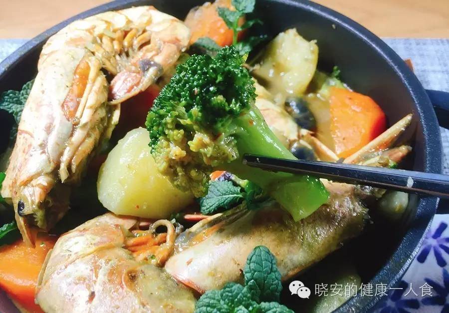 阿根廷红虾的家常做法咖喱,咖喱阿根廷红虾