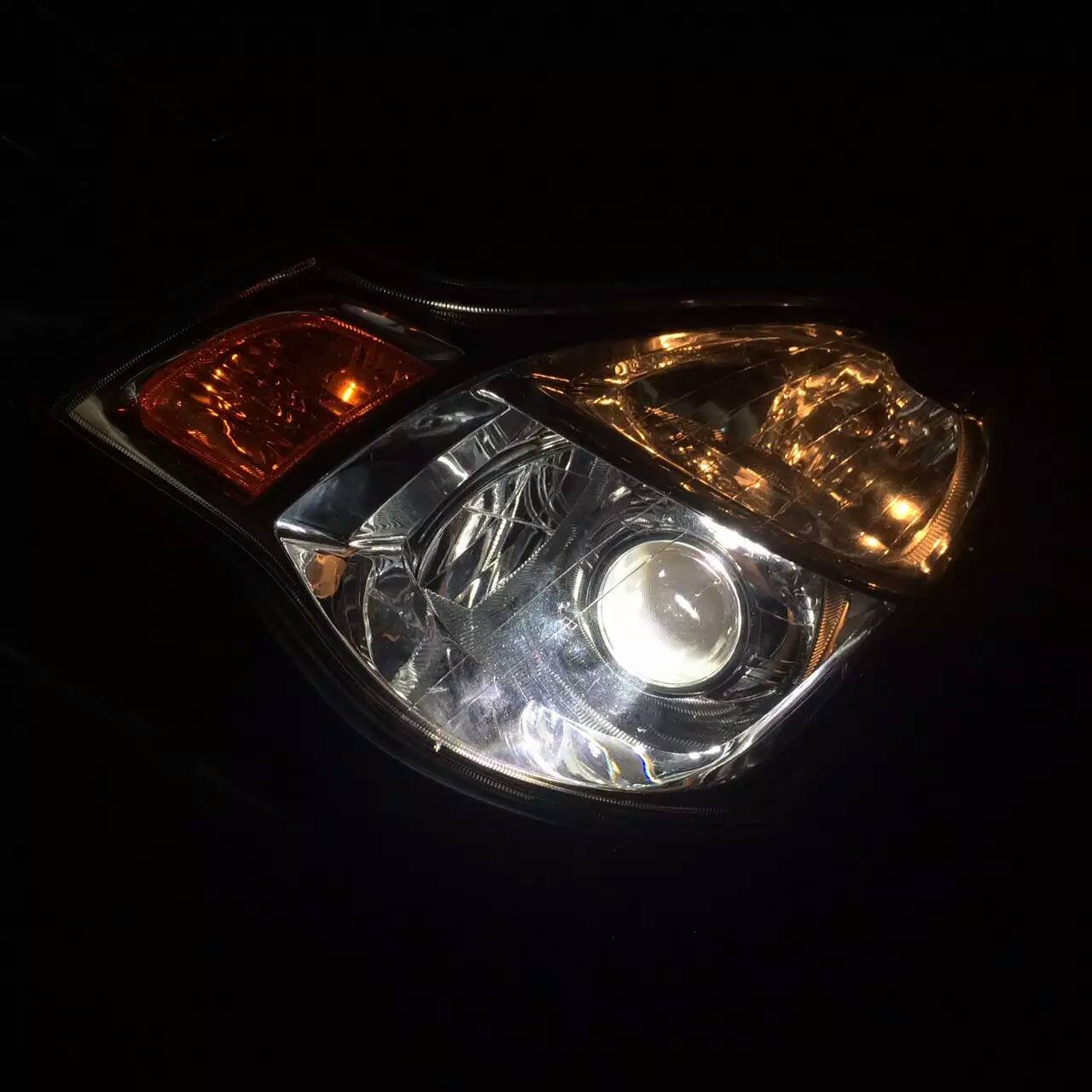 知行合一，汕头经典轩逸改灯