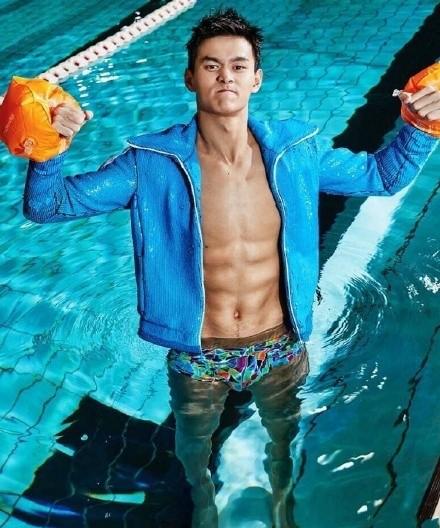 孙杨和宁泽涛的腹肌,孙杨和宁泽涛肌肉