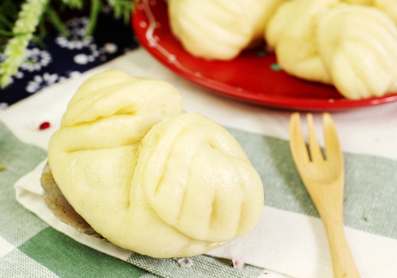 包包子不要花样怎么包,不要褶皱的包子包法