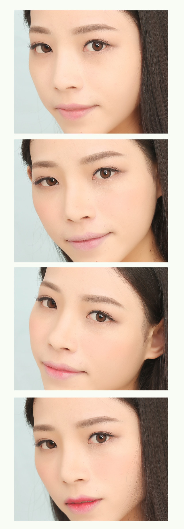 韩流美妆教程,韩星朴春仿妆