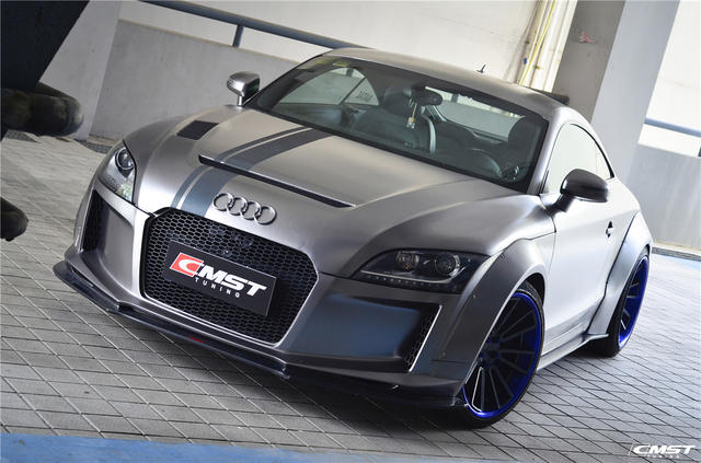 奥迪tt改造,奥迪tt升级备胎炮