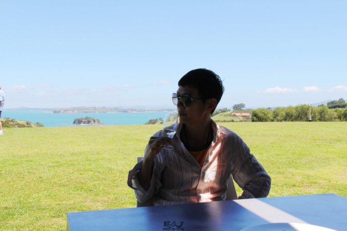 到怀希基岛,品酒-看海