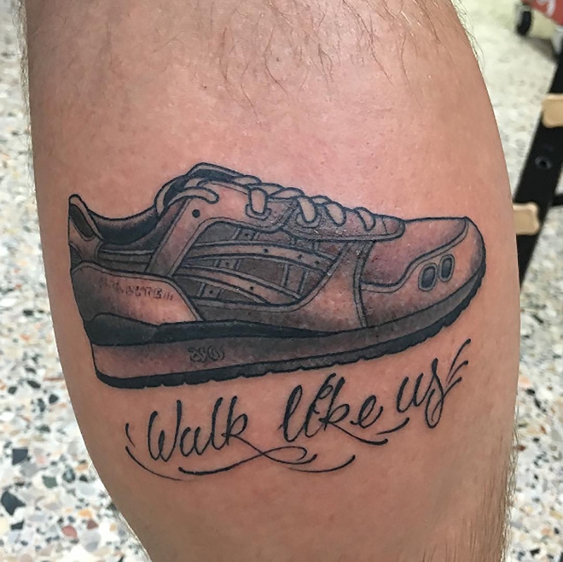 这才是真爱！Sneakerhead的球鞋纹身