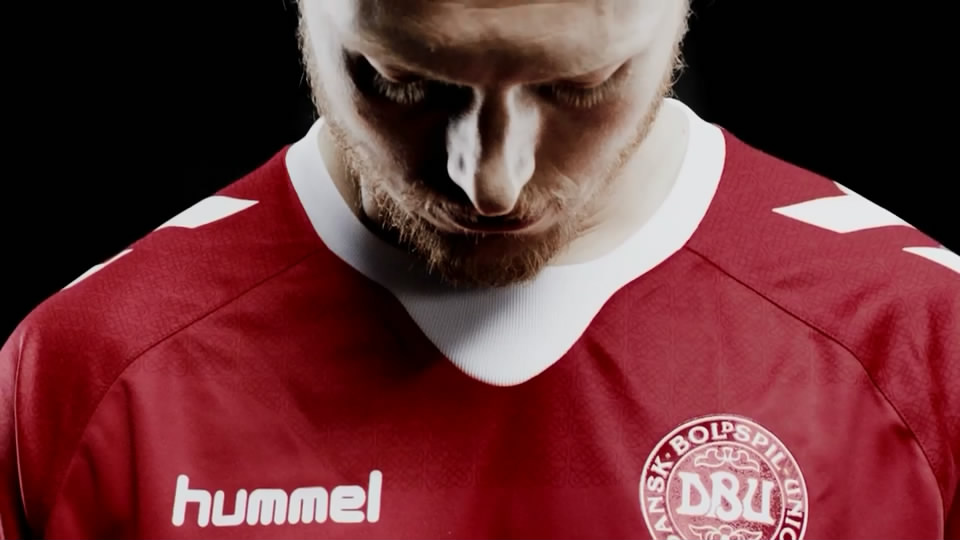 2019丹麦队员球衣,丹麦2024年主场球衣