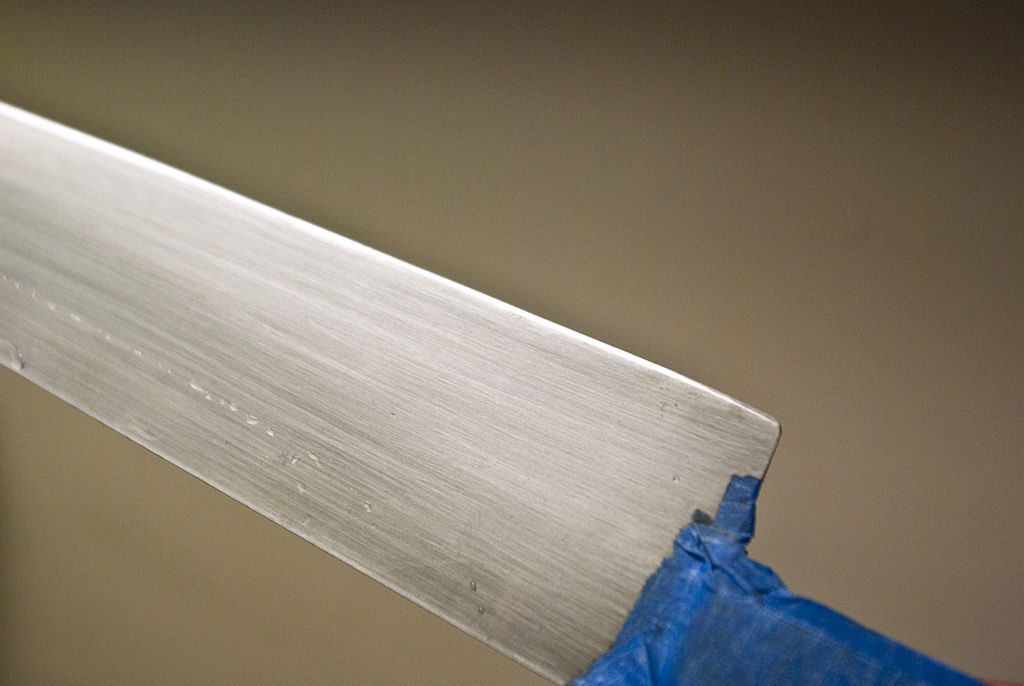 刚磨好的旧菜刀怎样才能不生锈,如何修复老旧菜刀