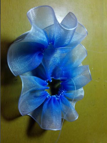 丝带蝴蝶结发卡视频教程,蝴蝶结发卡透明丝带手工制作